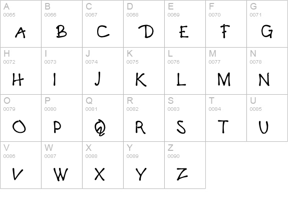 !PaulMaul Bold uppercase A-Z preview
