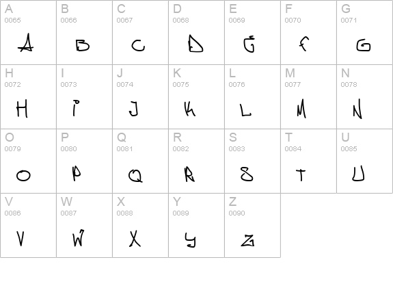 �ggstock uppercase A-Z preview