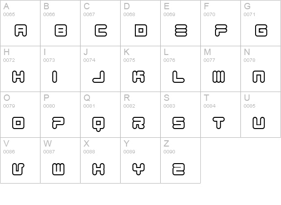 1900.80.5 uppercase A-Z preview