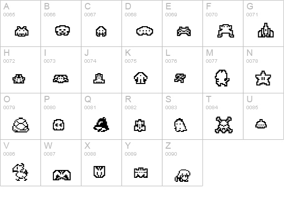 1977 .4.0 uppercase A-Z preview