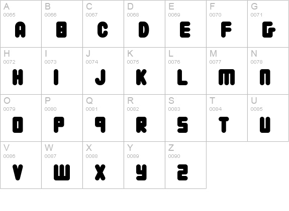 222 03 uppercase A-Z preview