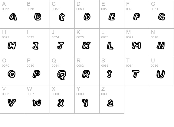 3D_Lettering uppercase A-Z preview