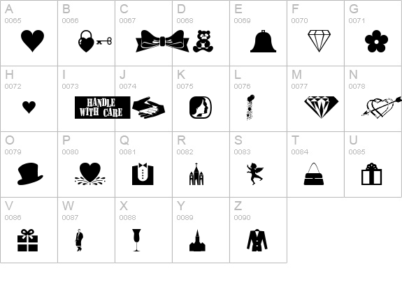 4YEOVAL uppercase A-Z preview