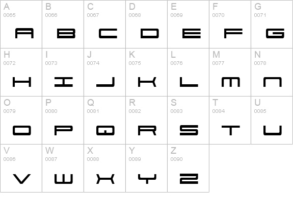911 Porscha uppercase A-Z preview