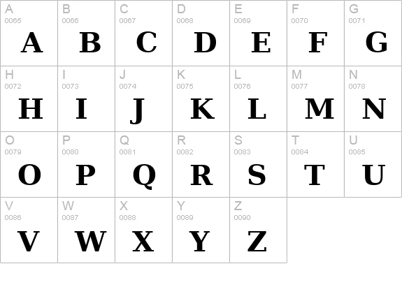 ae_Mashq Bold uppercase A-Z preview