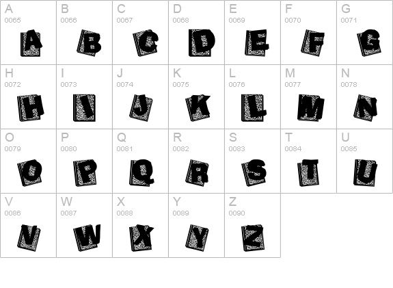 Agenda du Directeur uppercase A-Z preview