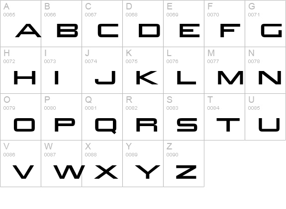 Aggie-Normal uppercase A-Z preview