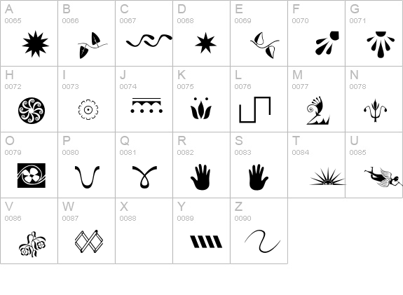 AlbumDrei uppercase A-Z preview
