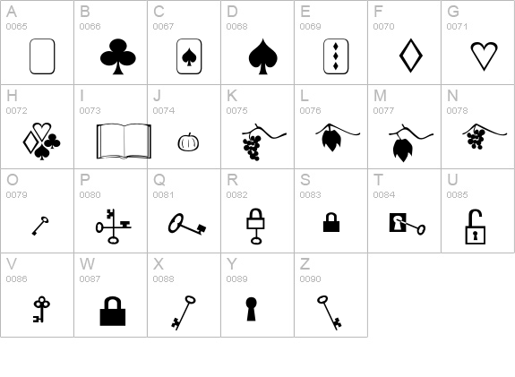 AlbumZwei uppercase A-Z preview