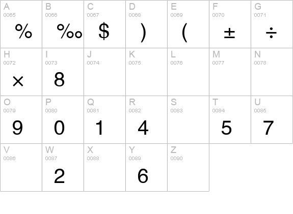Alex-Fraction-N uppercase A-Z preview