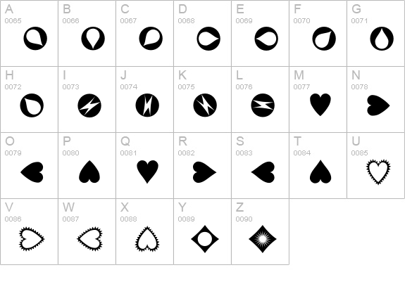 AltemusBordersThree uppercase A-Z preview