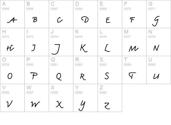 Amadeo Std Bold uppercase A-Z preview
