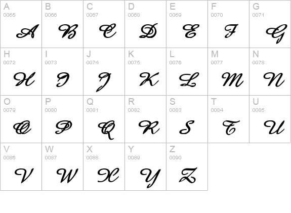 Amaze Bold Italic uppercase A-Z preview