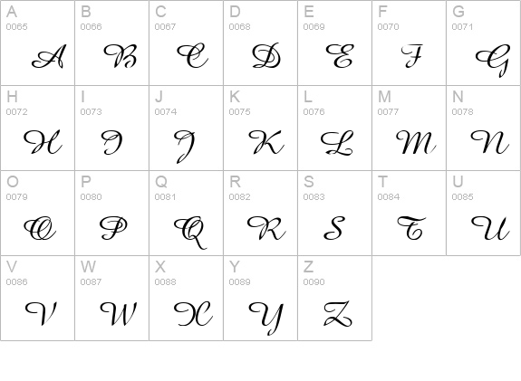 Amaze Normal uppercase A-Z preview