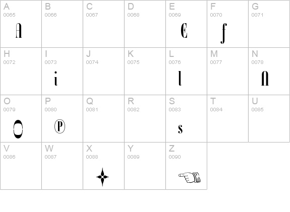 Ambroise Francois Alternates Demi uppercase A-Z preview