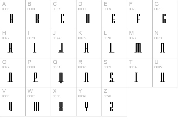 Americana Dreams SC Upright uppercase A-Z preview