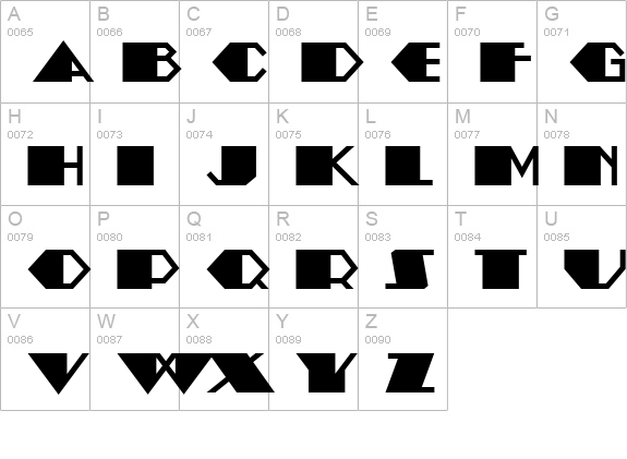 AmstelHeavyNF uppercase A-Z preview