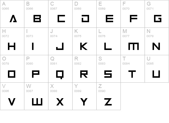 Android 101 uppercase A-Z preview