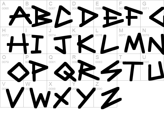 Angular Anarchy
 uppercase A-Z preview