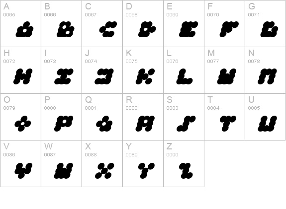 Apollo9 Italic uppercase A-Z preview
