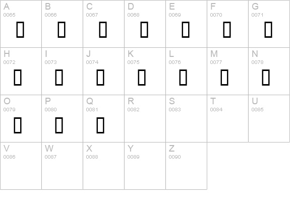 asos19101357 uppercase A-Z preview