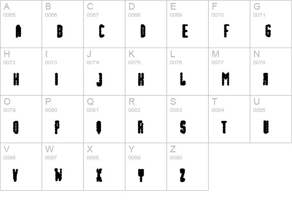 Atlanta-ExtraBold uppercase A-Z preview