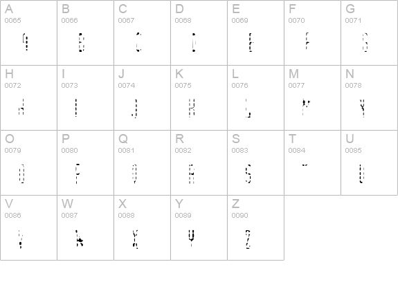 Atlanta-ExtraLight uppercase A-Z preview
