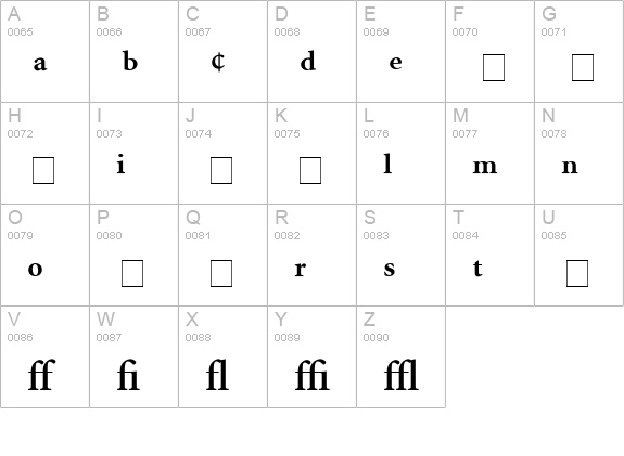 Atlantix Pro SSi Semi Bold uppercase A-Z preview