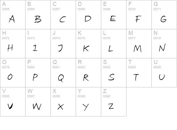 Attract more women uppercase A-Z preview