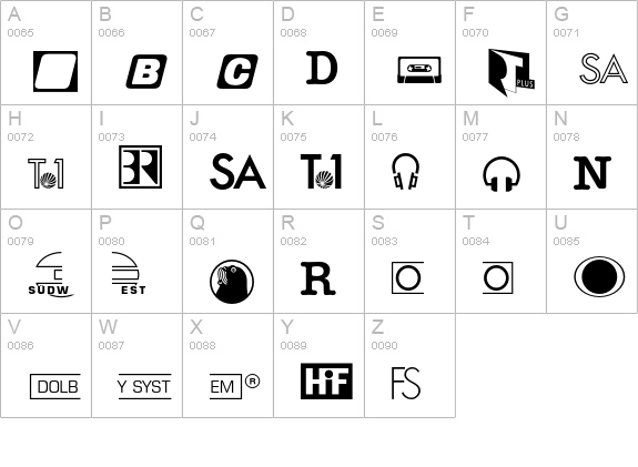 Audio LH Pi uppercase A-Z preview