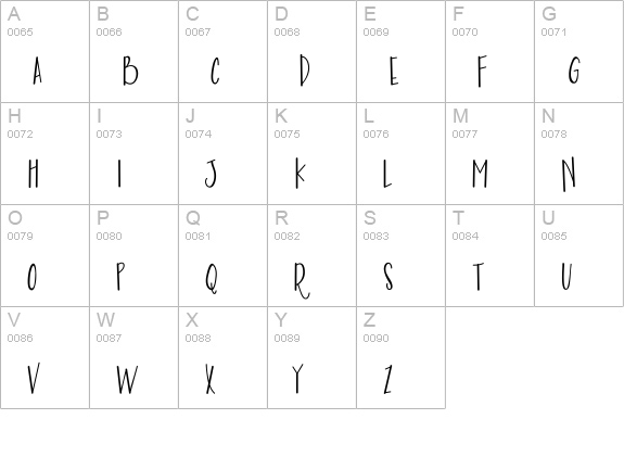 Austie Bost Envelopes Print uppercase A-Z preview