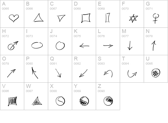 AutographScriptEF-LightExtra uppercase A-Z preview