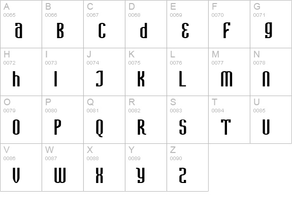 Avatar uppercase A-Z preview