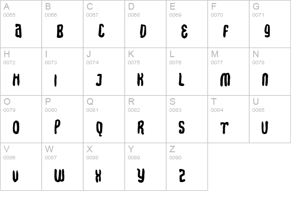 Avatar Drawn uppercase A-Z preview