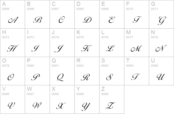 Ballantines-Light uppercase A-Z preview