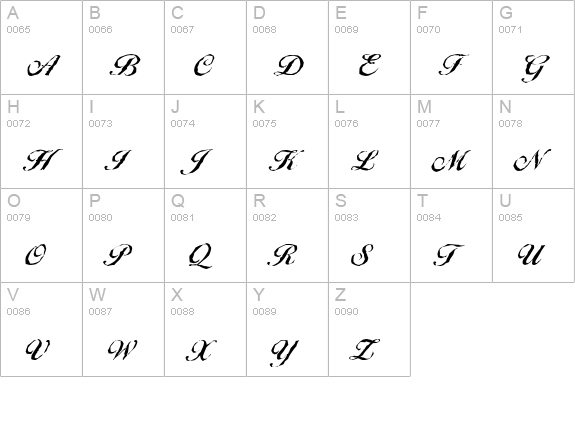 BallantinesAntique-Bold uppercase A-Z preview