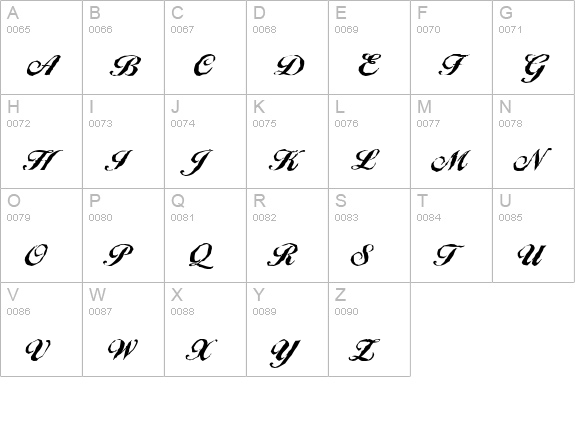 BallantinesAntique-Heavy-Regular uppercase A-Z preview