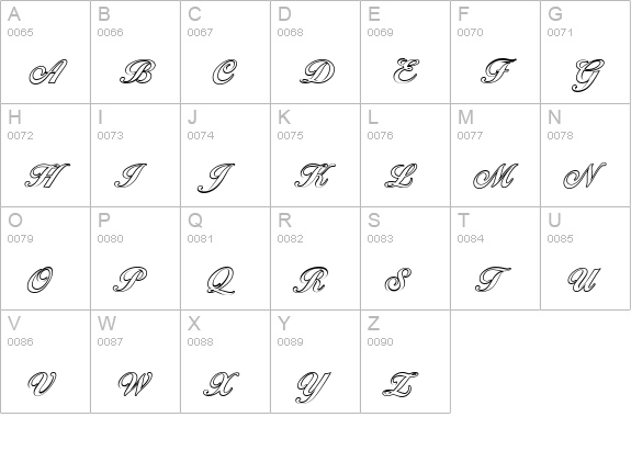 BallantinesOutline-Xbold-Regular uppercase A-Z preview