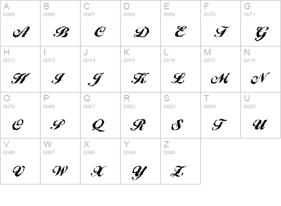 BallantinesRandom-Black-Regular uppercase A-Z preview