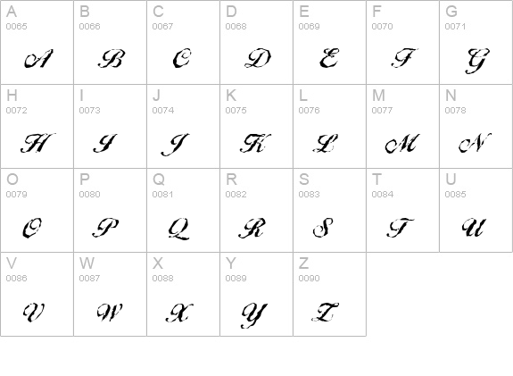 BallantinesRandom-Bold uppercase A-Z preview