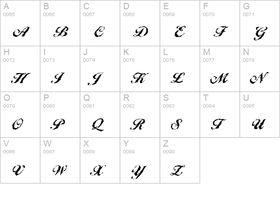 BallantinesRandom-Heavy-Regular uppercase A-Z preview