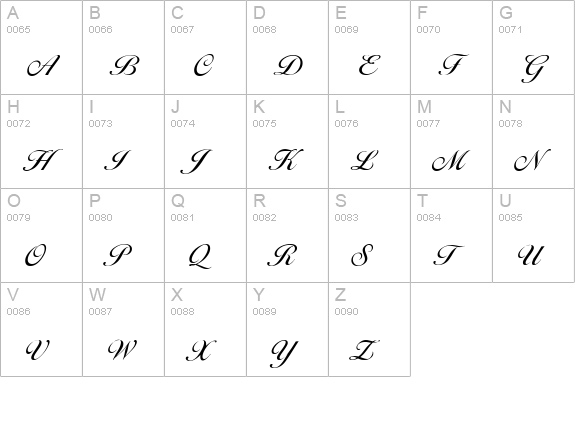 BallantinesSerial-Regular uppercase A-Z preview