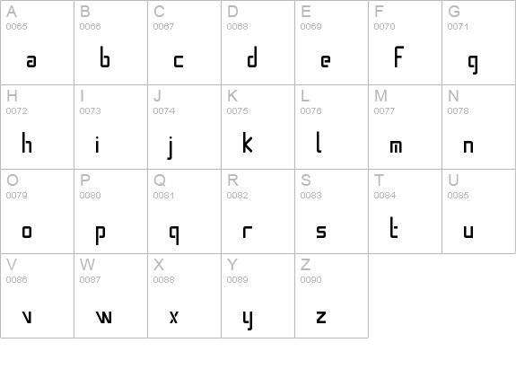 Banana Split Regular uppercase A-Z preview