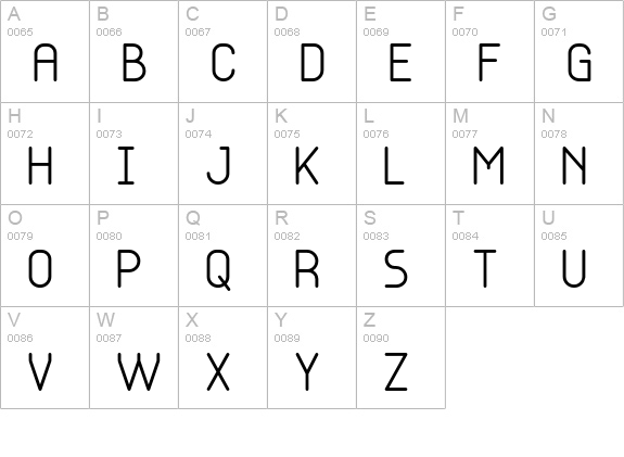 Base4 uppercase A-Z preview