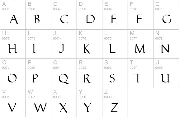 Base:JewishHolidays uppercase A-Z preview