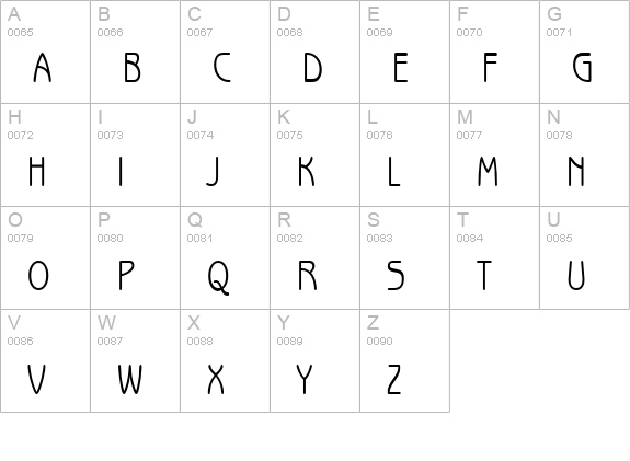 Beagle-Condensed Normal uppercase A-Z preview
