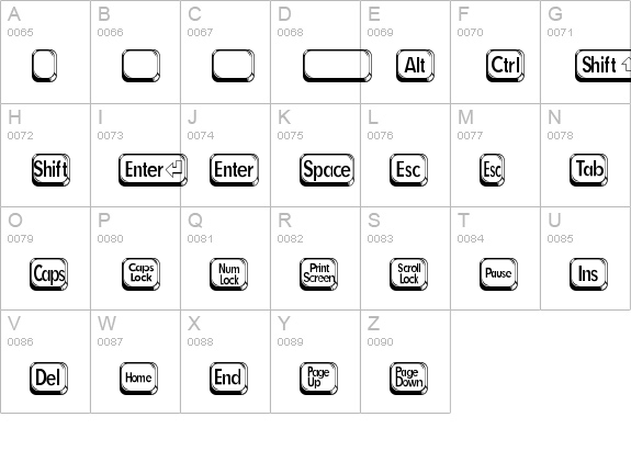 Betsy Flanagan 2 uppercase A-Z preview