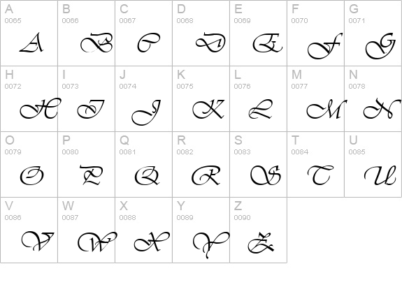 Better Off 1 uppercase A-Z preview