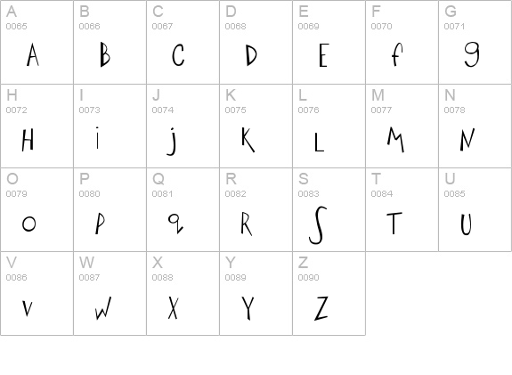 Big Fish Ensemble uppercase A-Z preview