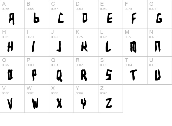 Birdland Aeroplane Bold uppercase A-Z preview